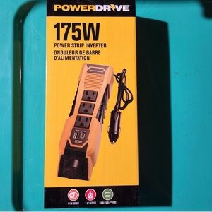 Road Pro PowerDrive 175W Power Strip Inverter PD1175S New